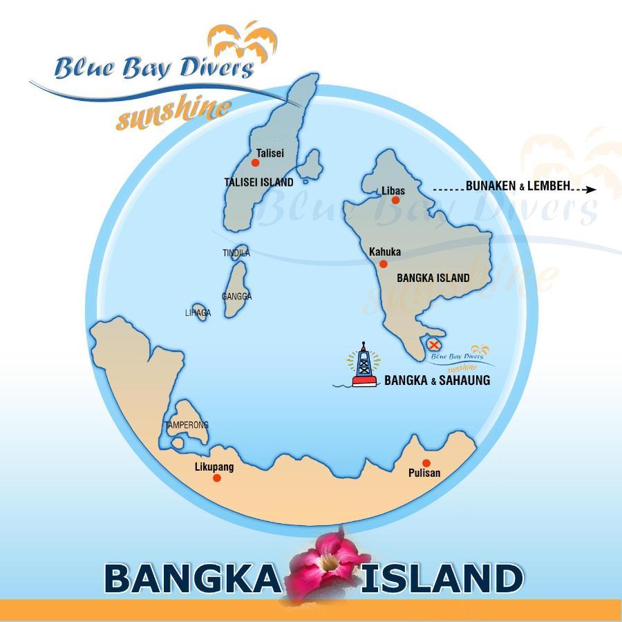 Blue Bay Divers Likupang Bangka Kültér fotó